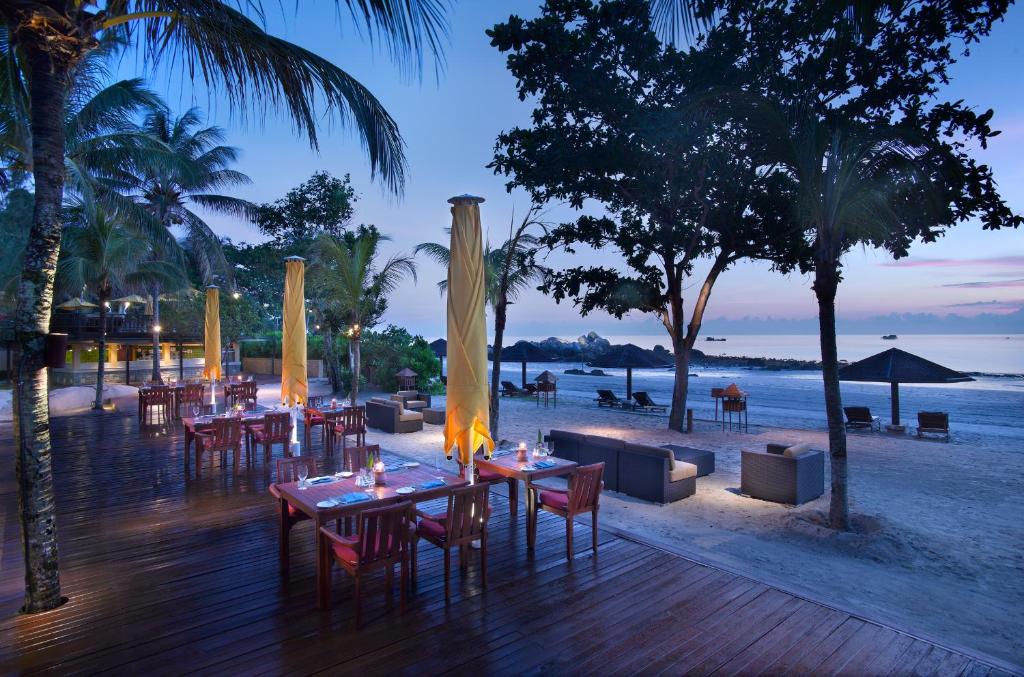 Dining by the beach at Angsana