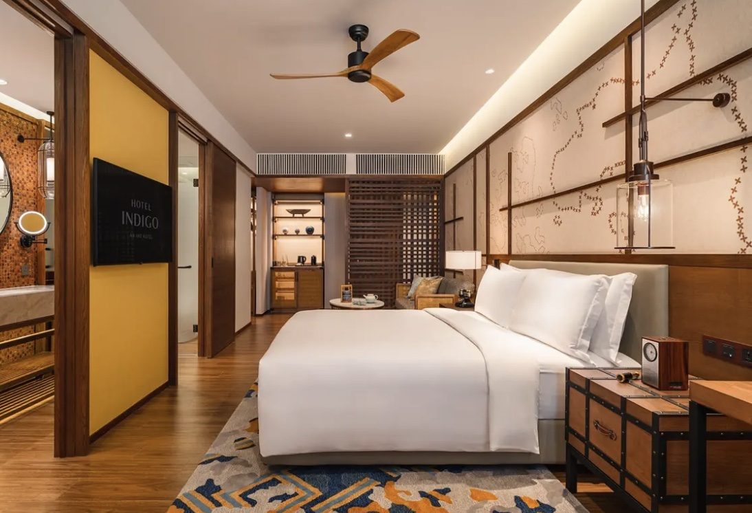 modern luxury hotel rooms at indigo bintan